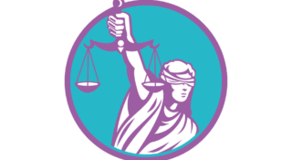 Piirroskuva, jossa hahmon kädessä vaaka/puntari