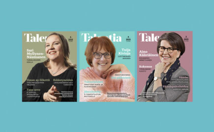 Talentia-lehti on sosiaalialan äänenkannattaja! Lehti ilmestyy kahdeksan kertaa vuodessa.