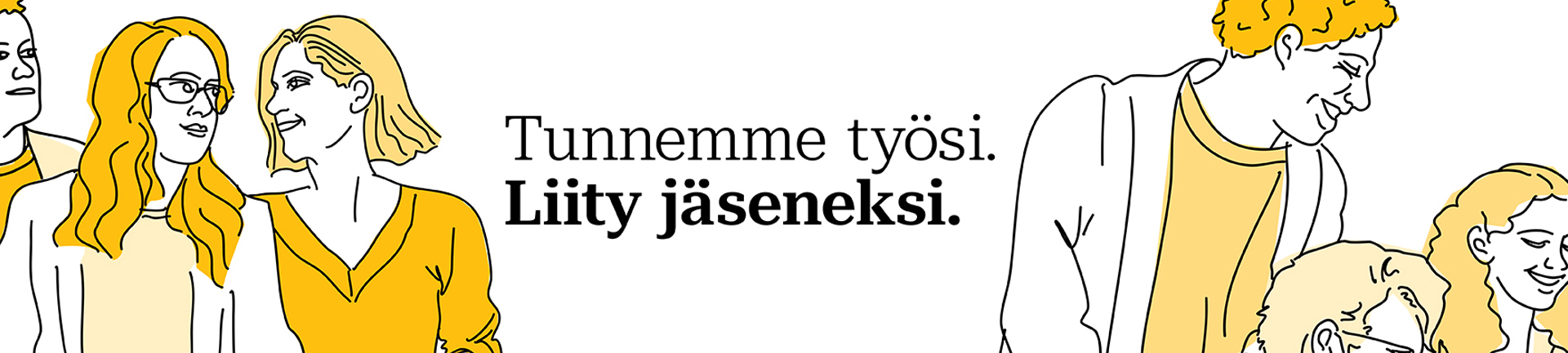 Tunnemme työsi - liity jäseneksi